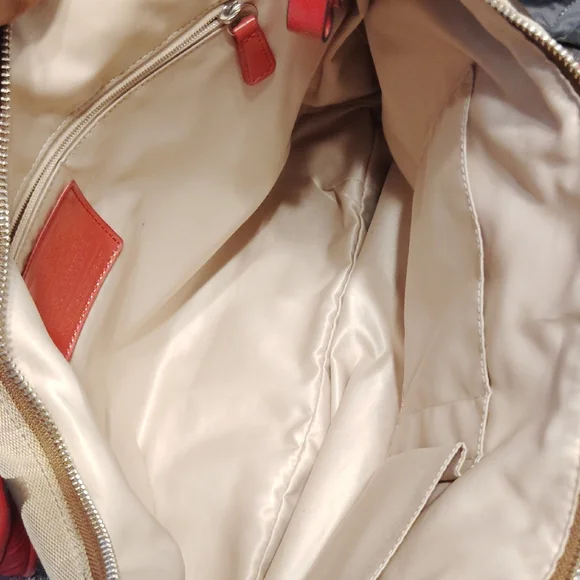 Coach Tan and Pink Shoulder Bag - Picture 12 of 17